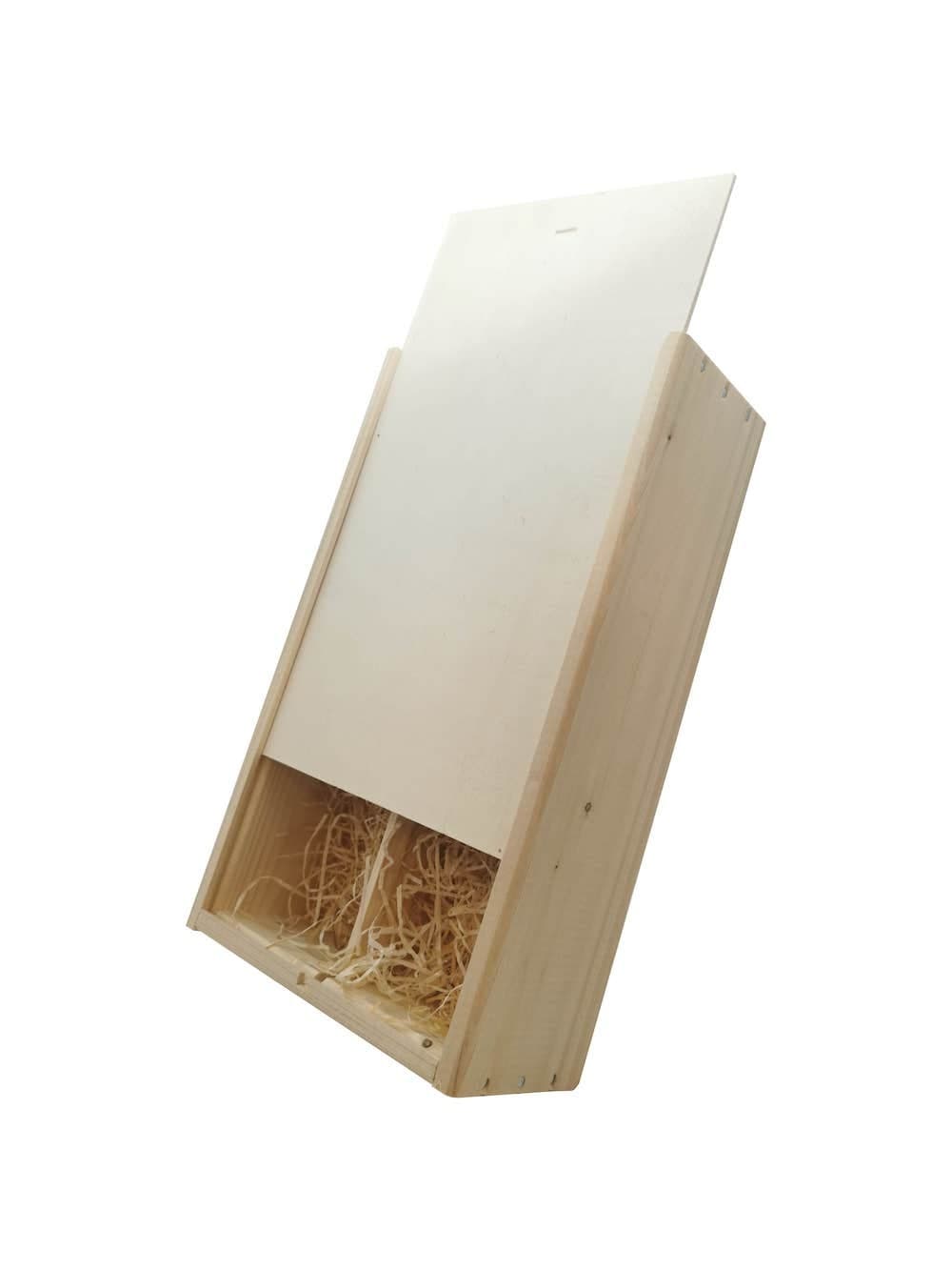 Wijnkistje voor twee flessen