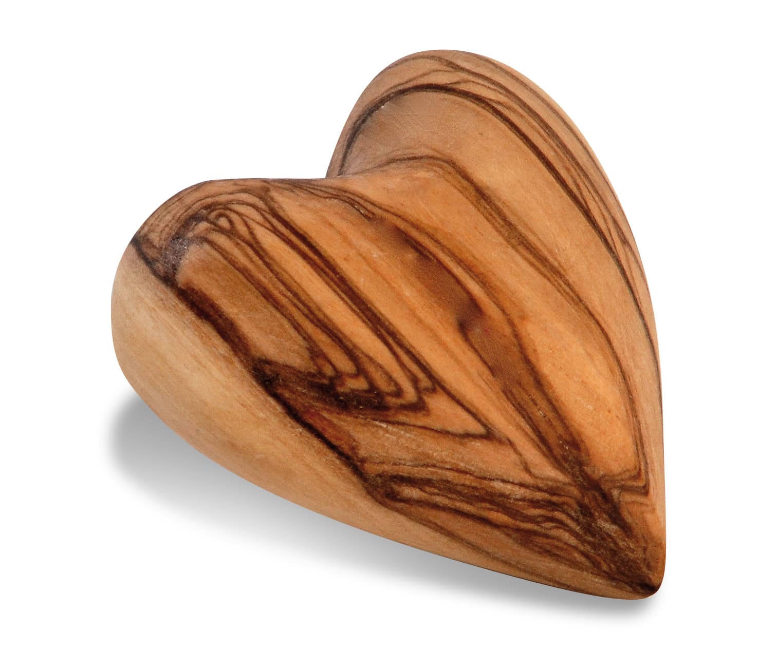 Olijfhouten houtsnijwerk - Hart