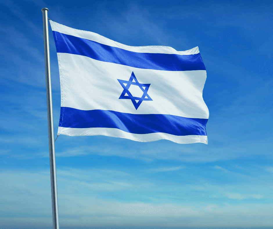 Israël vlag 70 x 100