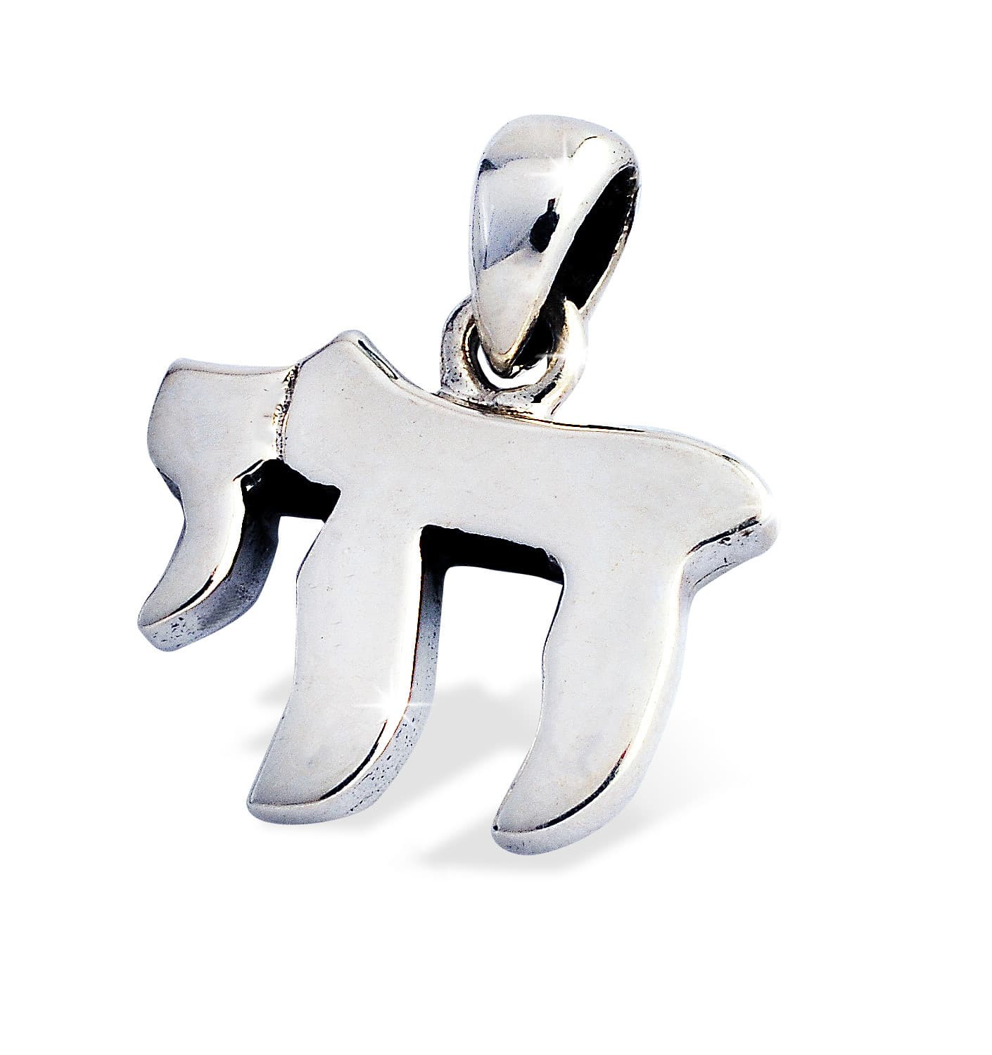 Zilveren hanger Chai