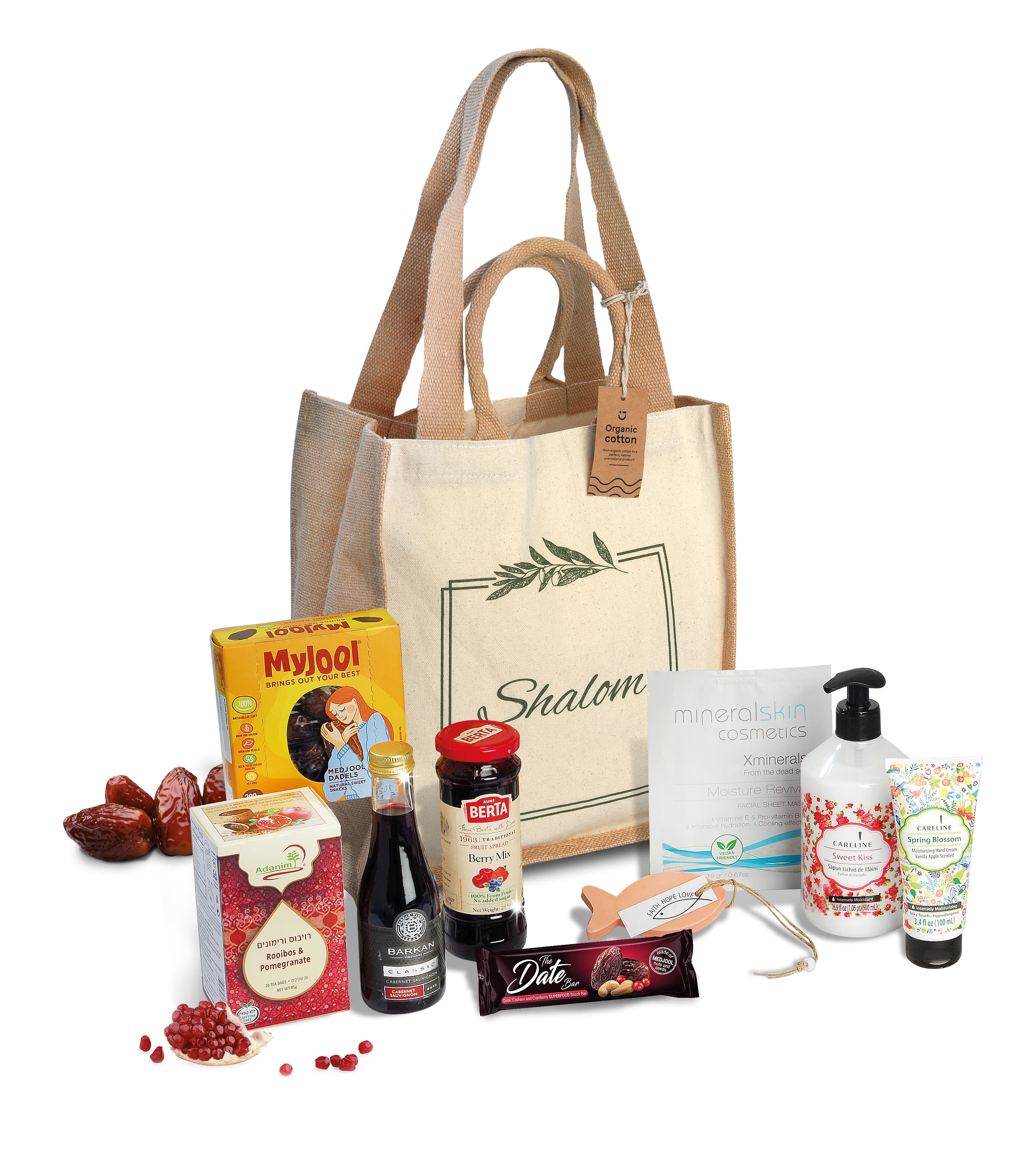 Geschenkpakket in shalom tas