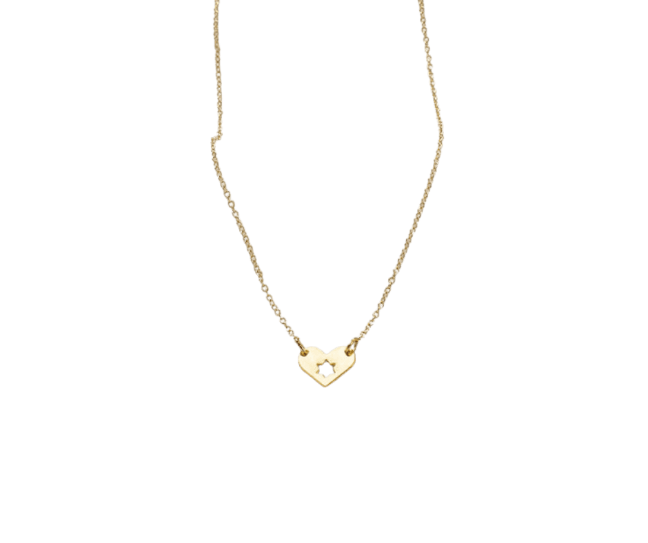 Shlomit Ofir collier hart met Davidster - product image