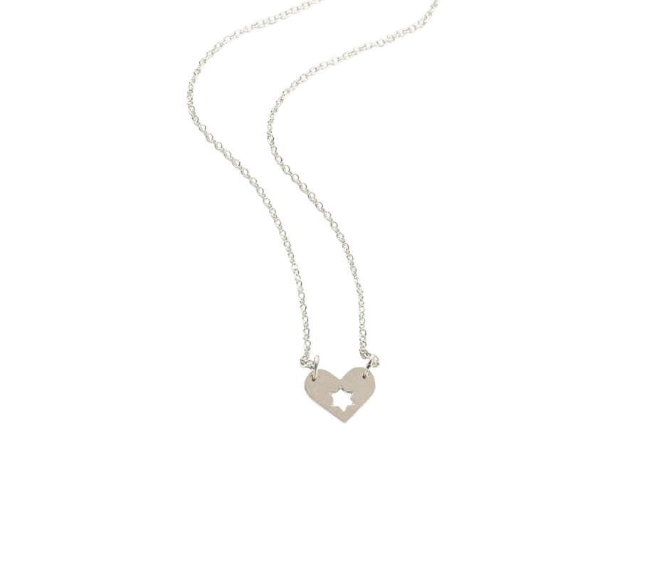 Shlomit Ofir collier hart met Davidster - product image