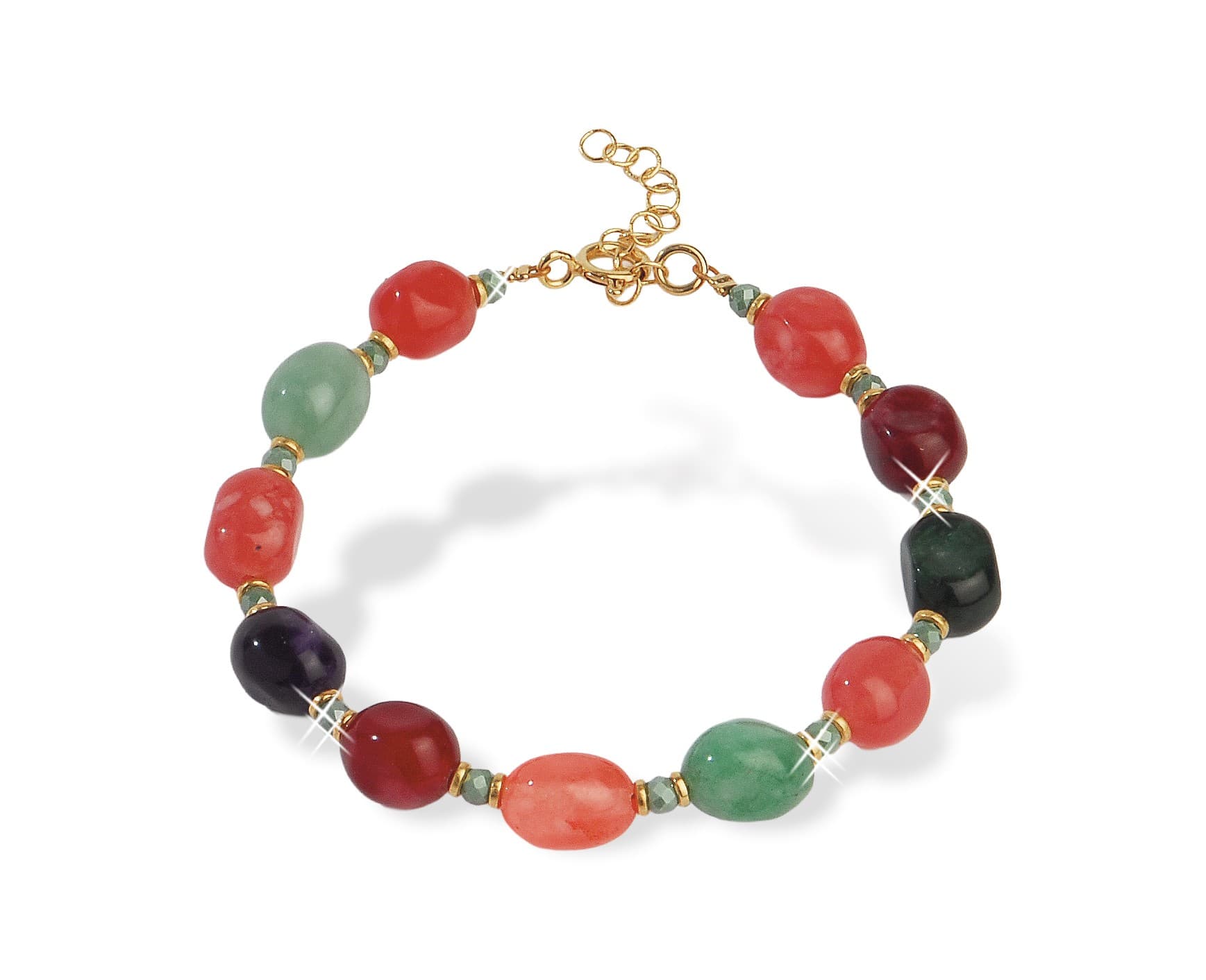 Armband gekleurde agaat - product image