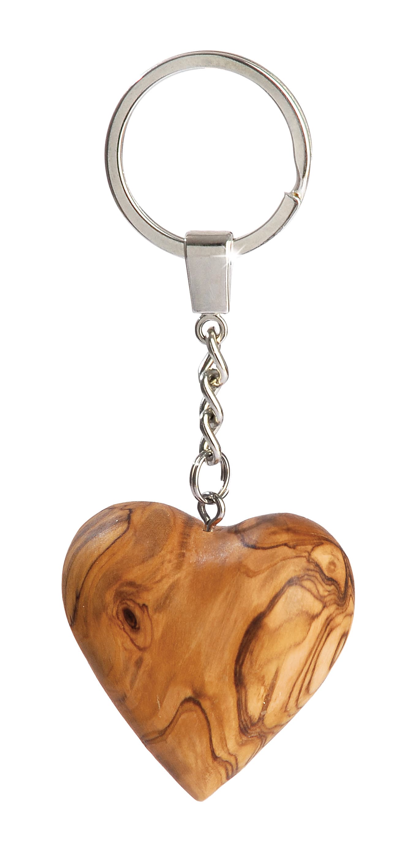 Sleutelhangers van olijfhout