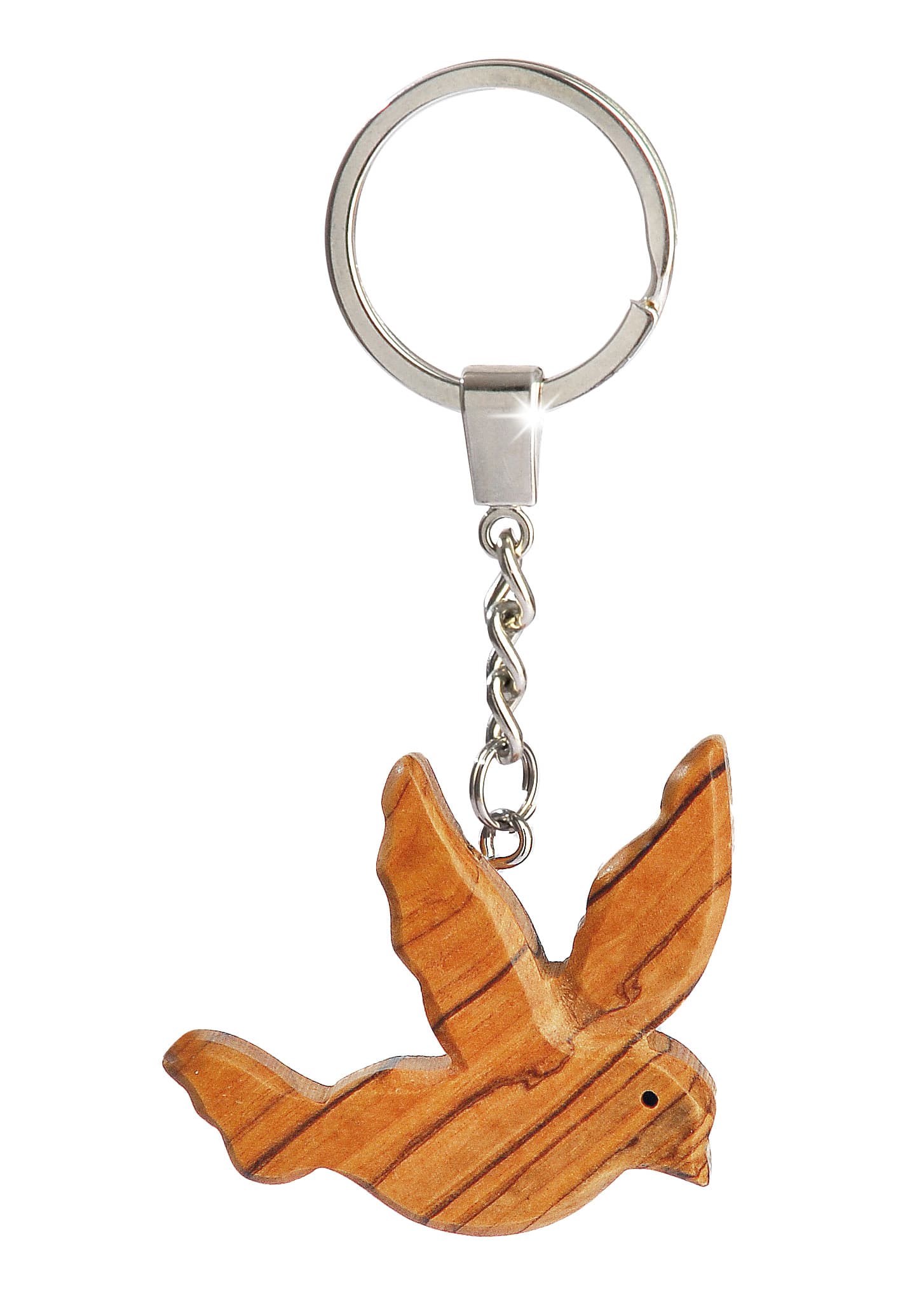 Sleutelhangers van olijfhout